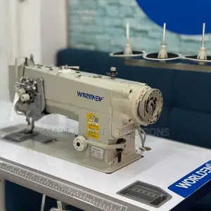 WORLDEN Direct Drive Double Needle Lockstitch Sewing Machine