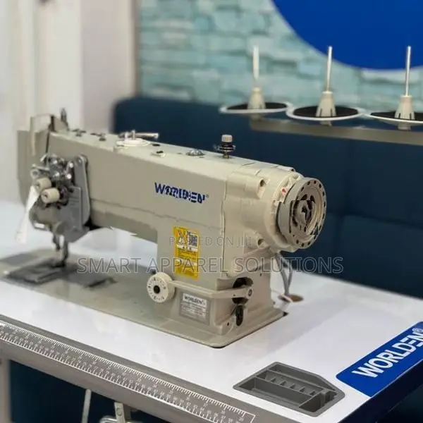 WORLDEN Direct Drive Double Needle Lockstitch Sewing Machine