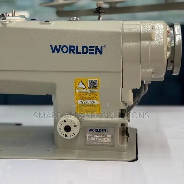 WORLDEN Direct Drive Double Needle Lockstitch Sewing Machine