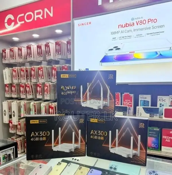 Plery AX300 Unlock High speed Router 4G 300Mbps