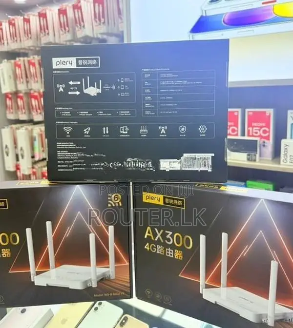 Plery AX300 Unlock High speed Router 4G 300Mbps