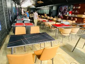 Restaurant Dining Table with Chairs