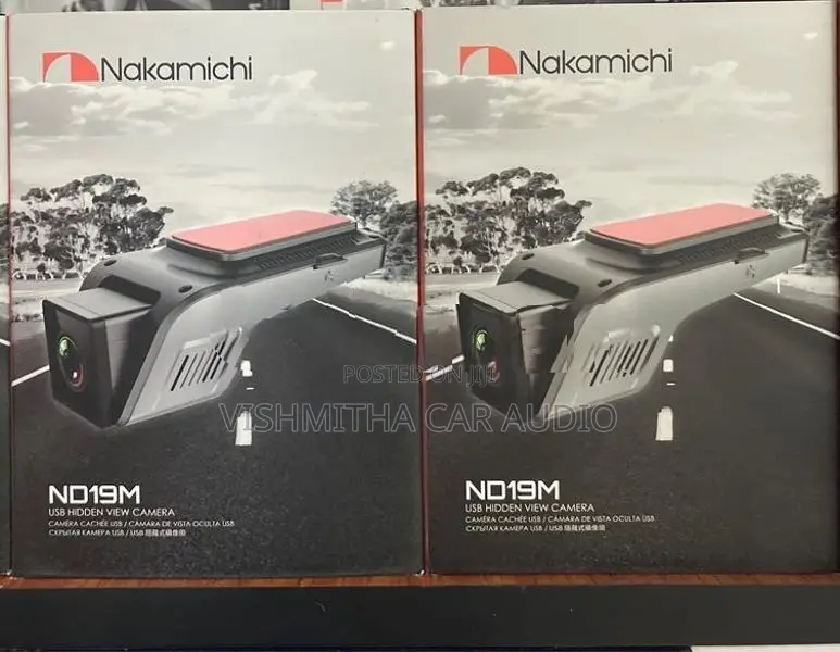 Nakamichi ND19M Usb Hidden Dash Camera Dvr Recording