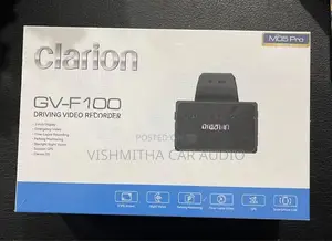 Clarion GV-F100 Driving Video Recording With GPS