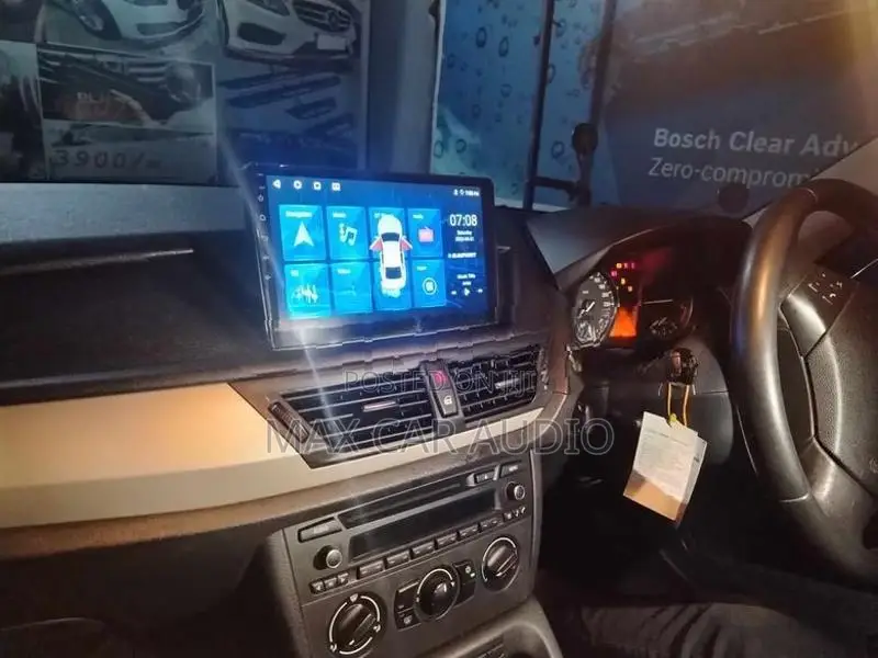 BMW X1 Car Android Audio Setup with Panel