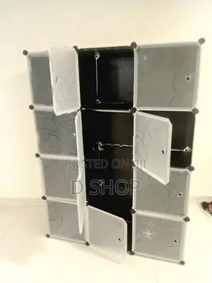 DIY- 16 Cubes Storage- Wardrobe - Cupboard-