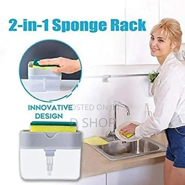 Soap Dispenser Pump 2 in 1 - Dish wash Liquid