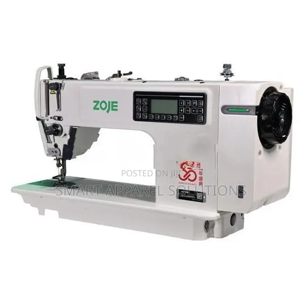 Zoje Single Needle Full Option Lockstitch Machine