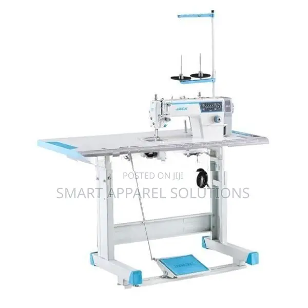 Jack Single Needle Lockstitch Machine with Automatic Thread Trimmer