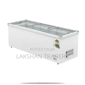 New Havells 1000L Glass Display Chest Freezer