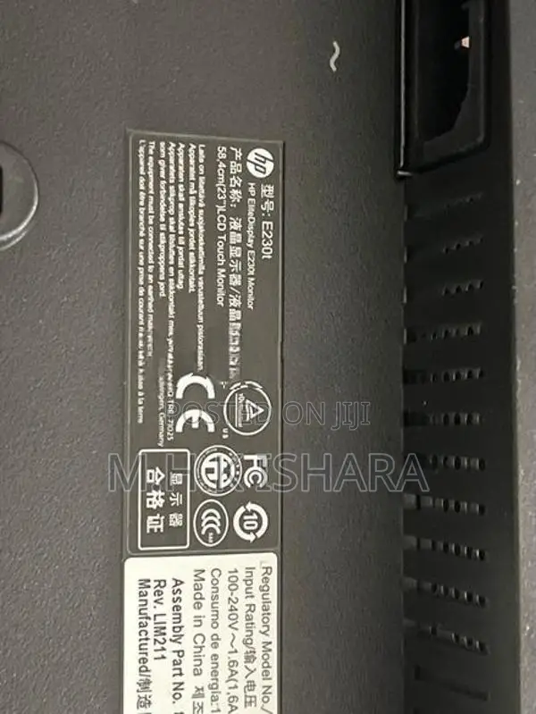 HP Elite E230T 23″Inch IPS Frameless Touch Screen