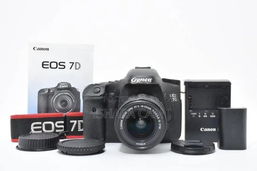 Canon 7D DSLR Body with Lens