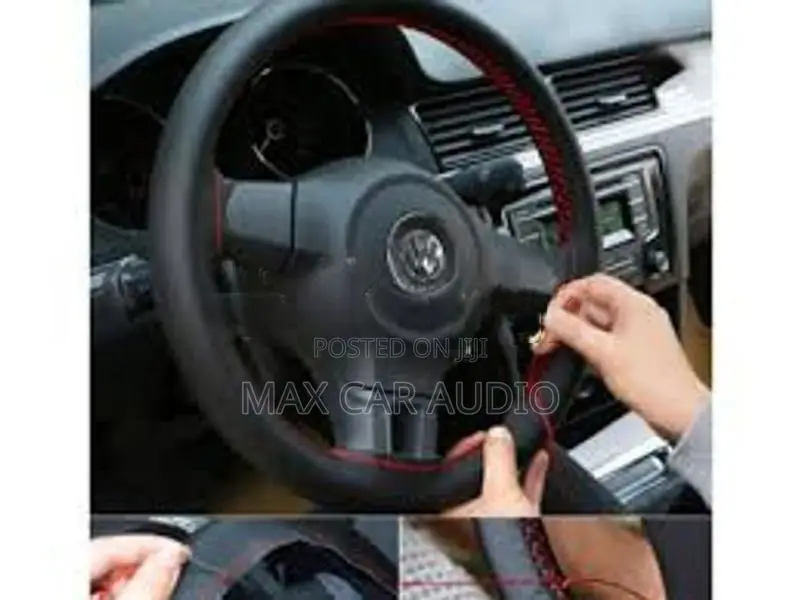 Steering Wheel Covers Black