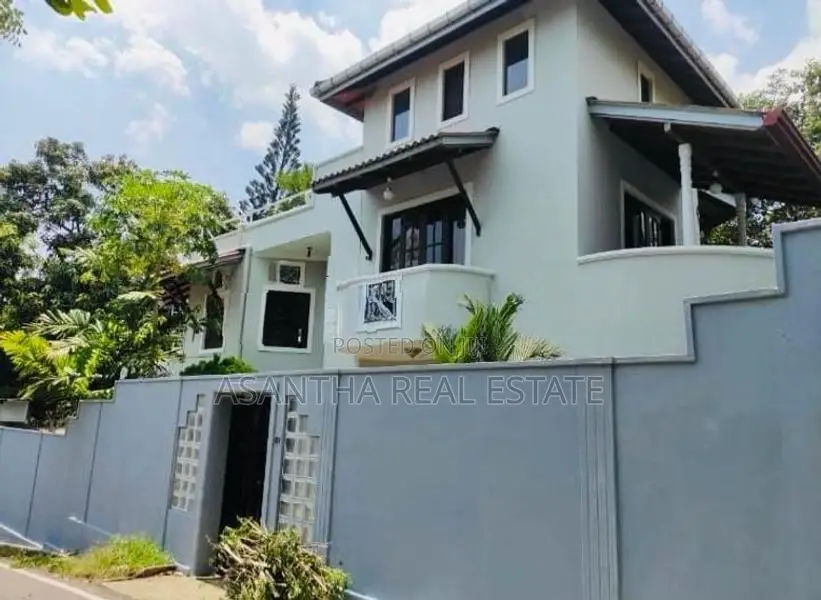 (AFA945) 02 Story House With 11.5 P Sale At Ebuldeneya