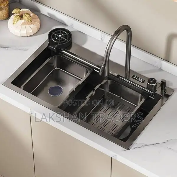 Milano Kitchen Multi Functional Waterfall Display Sink