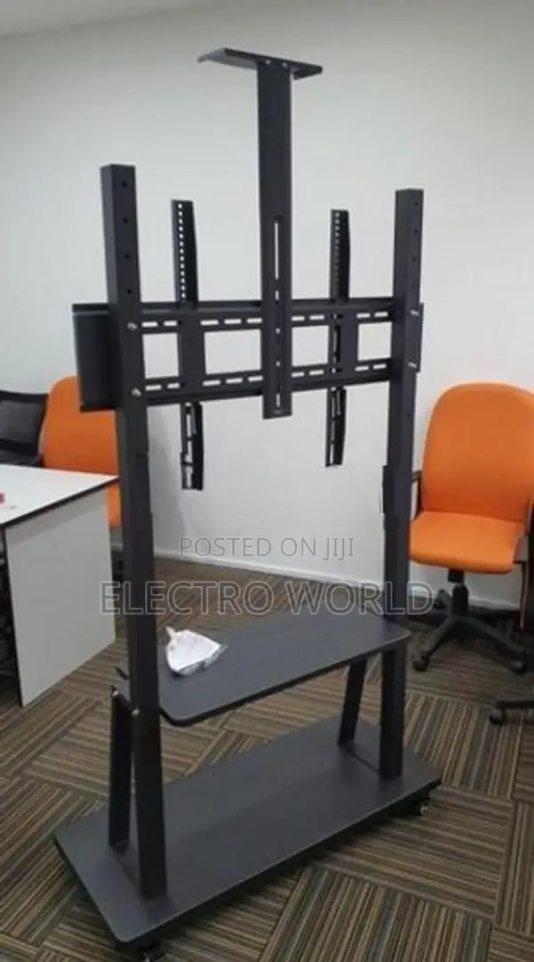 Tv & Smart Board Trolly Movable Heavy Duty 43"-100" Stand