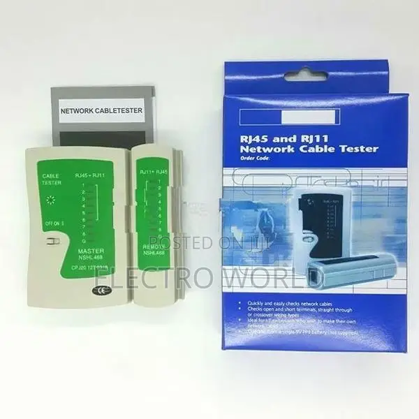 Network High Quality Crimping Tool Tester Full Set
