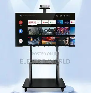 TV & Smart Board 32"-75" Movable Trolly Stand