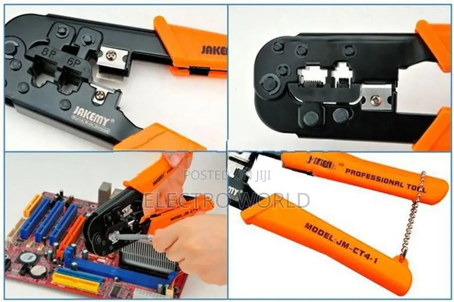Network High Quality Crimping Tool Tester Full Set