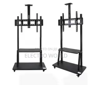TV & Smart Board 32"-75" Movable Trolly Stand