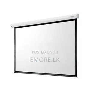 Electric Projector Screen 120″ inches 16:9 Aspect Ratio Resolution FHD