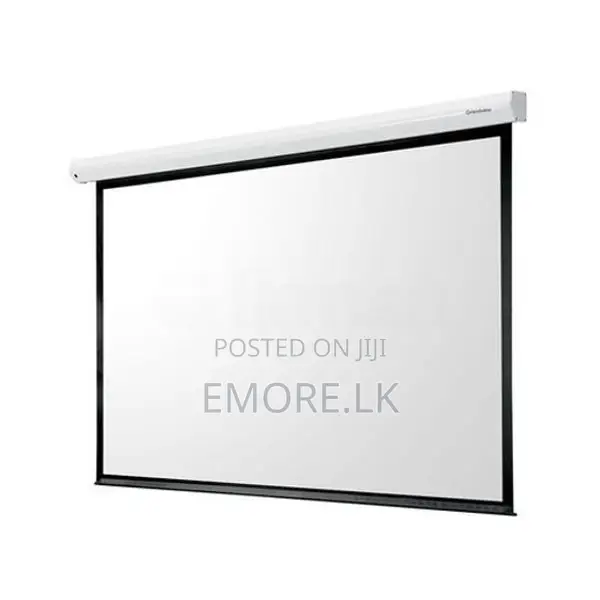 Electric Projector Screen 120″ inches 16:9 Aspect Ratio Resolution FHD
