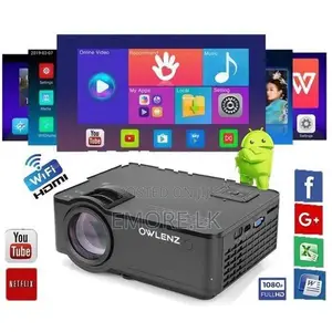 SD150SD150 720P Projector with 4.3-inch LCD Screen EMORE
