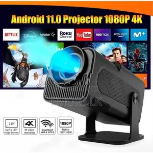 HY 320 Smart Projector, Native 1080P 4K Home Cinema
