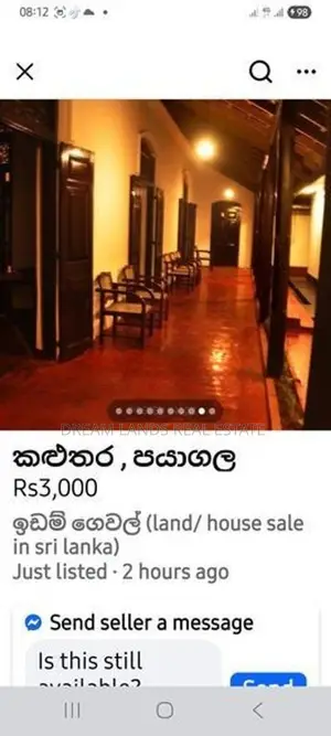 Kalutara Payagala Walawwa Hotel For Sale