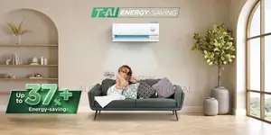 TCL 12000 BTU Smart T-AI Inverter Air Conditioner BreezeIN Series