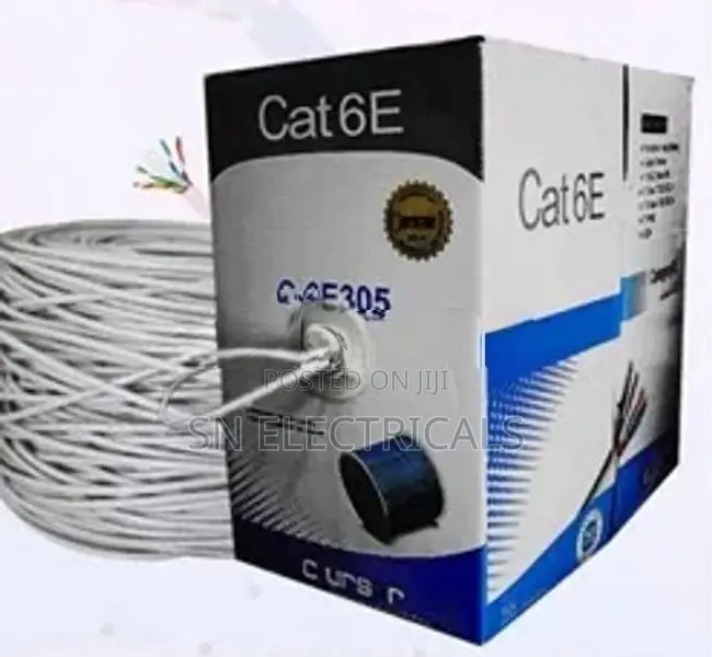 Cat 6 Network Copper Mixed Cable 305M Wire Reel