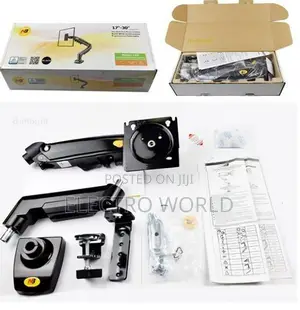 NB F80 Gas Spring Single Arm Monitor Table Mount