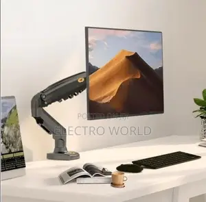 NB F80 Gas Spring Single Arm Monitor Table Mount