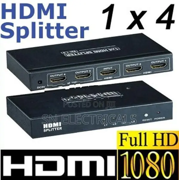 HDMI Full HD 1080P 4K SUPPORT Splitter