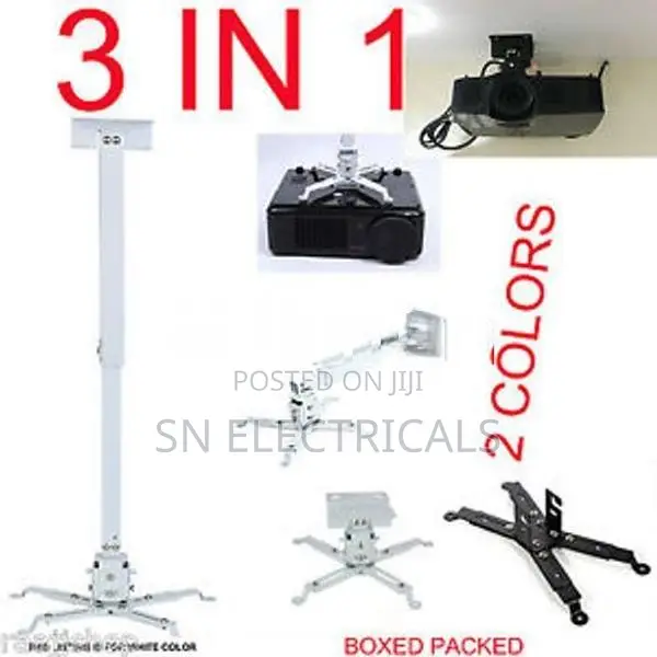 Projector 3 in 1 Universal Ceiling Bracket Mount