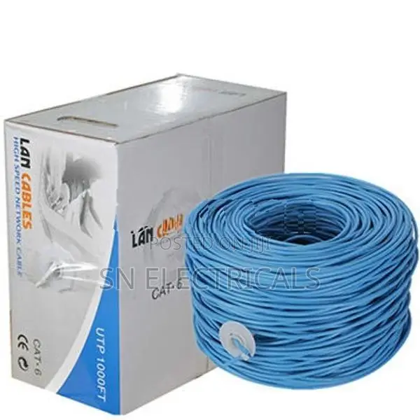Network Cable Cat 6 Coper Mixed 1000ft Box