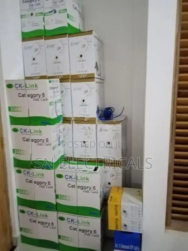 Network Cable Cat 6 Coper Mixed 1000ft Box
