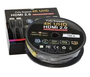 100m Active Fiber Optic HDMI Cable – Ultimate 2K 4K 8K 2.1