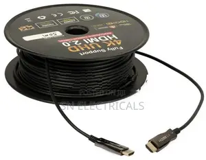 50m Active Fiber Optic HDMI Cable – Ultimate 2K 4K 8K 2.1
