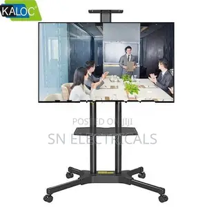 KALOC KLC 161 Mobile TV Trolley Cart Stand – 32″-55″