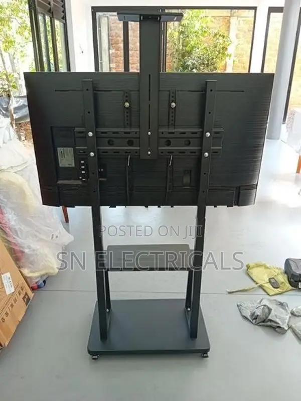 Trolley Movable TV Stand Bracket 32″-75″ LCD/LED & Smart Board – 1700