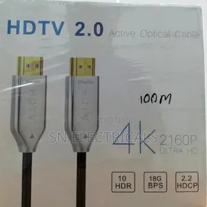 100m Active Fiber Optic HDMI Cable – Ultimate 2K 4K 8K 2.1