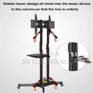 KALOC KLC 161 Mobile TV Trolley Cart Stand – 32″-55″