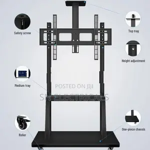 Movable Smart Board Stand | Rolling Bracket -1800S