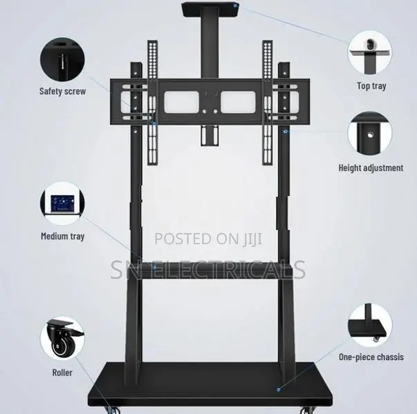 Movable Smart Board Stand | Rolling Bracket -1800S