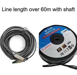 100m Active Fiber Optic HDMI Cable – Ultimate 2K 4K 8K 2.1