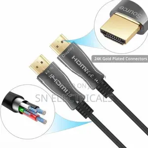 100m Active Fiber Optic HDMI Cable – Ultimate 2K 4K 8K 2.1