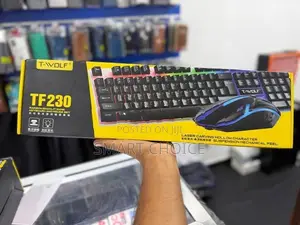 T Wolf RGB Gaming Keyboard with Mouse-TF230