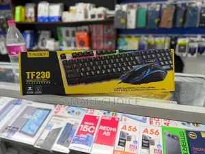 T Wolf RGB Gaming Keyboard with Mouse-TF230
