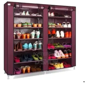Double Side 6 Layers - Dust proof -Shoe Rack (සපත්තු රාක්කය)